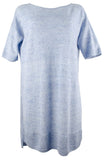 Eileen Fisher Womens V-Neck Linen Top, S, Green
