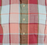 Camisas Tommy Bahama de manga larga con botones Heredia Yarn para hombre, color ciruela pasa, talla XL