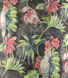 Tommy Bahama Men's Big and Tall Tahitian Tweets Camp Shirt-BLK-3XLB Multi