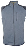 Chaleco de pesca con cremallera completa para hombre Southern Tide Active Leadline, azul marino, talla grande
