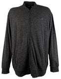POLO RALPH LAUREN Men's Big & Tall Luxury Jersey Baseball Jacket Blck 4XLT