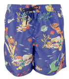 POLO RALPH LAUREN Men's 5.75-Inch Traveler Polo Bear Swim Trunk XX-Large Multi