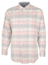 Tommy Bahama Men's Big & Tall Long Sleeve Coastline Cord Carmel Plaid Shirt 3XLT