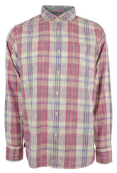 Tommy Bahama Men's Palapa Plaid Long Sleeve Button Down Shirt