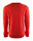 Tommy Hilfiger Men's Waffle Style Long Sleeve Shirt-PR-S