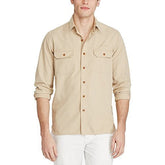 Polo Ralph Lauren Men's Big & Tall Military Inspired Button Down Shirt