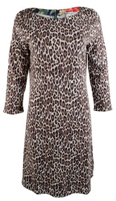 Women's Cat's Meow Dress-BB-L Black Brown
