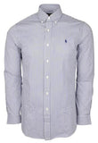 Polo Ralph Lauren Men's Striped Stretch Poplin Long Sleeve Shirt Small