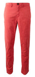 Michael Kors Men's Garment Dyed Slim Fit Flat Front Chino Pants