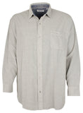 Tommy Bahama Men's Big & Tall Coastline Cord Button Down Shirt in Zinc Gray, Size 4XLB
