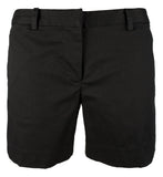 Women's Plus size Stretch Chino Shorts Black 22W