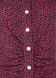 Michael Kors Women's Plus Size Button Front Long Sleeve Dress