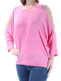 Lauren Ralph Lauren Cold-Shoulder Women's Small Blouse Pink S