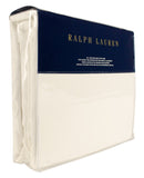 Ralph Lauren Home Cotton Constance Cal King Extra Deep Fitted Sheet White