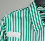 Customer Return Lauren Ralph Lauren Women's Striped Button-Down Shirt-G-L