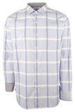 Tommy Bahama Men's Sky Breeze Check Sleeve Shirt-BB-X-Large