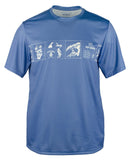 Southern Tide Men's Reyn Spooner Bandana Performance T-Shirt Pomeii Blue Small