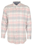 Tommy Bahama Men's Big & Tall Long Sleeve Coastline Cord Carmel Plaid Shirt 2XB