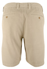 Tommy Bahama - Pantalones cortos chinos de mezcla de seda con diseño de espiga Havana para hombre, color caqui arena 30