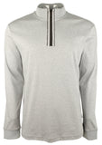 Hugo Boss Men's Tenore Jersey Quarter Zip Pullover-S-Medium