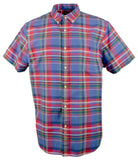 Polo Ralph Lauren Men's Plaid Short Sleeve Classic Fit Shirts Red Multicolor XXL