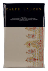 Ralph Lauren Home Camile Paisley King Sham Coral Chambray 20 x 36 IN
