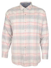 Camisa Tommy Bahama de manga larga Coastline Cord Carmel Plaid para hombre talla grande, talla 2XB