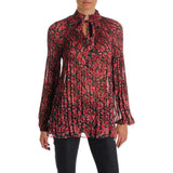 Lauren Ralph Lauren Women's Duong Sheer Pleated Blouse