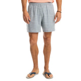 Pantalón corto de rendimiento Suthern Tide Rip Channel Roswell de 6" para hombre, gris acero, talla XL