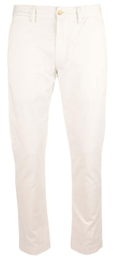 Polo Ralph Lauren Men's Stretch Slim Fit Washed Chino Pants White