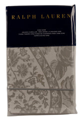 Ralph Lauren Home Aubree Paisley One King Sham Graphite Gray 20 x 36 IN