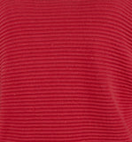 Suéter Tommy Bahama Bonita con lentejuelas y cuello en V para mujer, color rojo tango (XL)