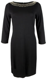 Tommy Bahama Women's Darcy Beaded 3/4-Sleeve Dress Small