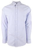 Michael Kors Men's Stretch Striped Slim Fit Long Sleeve Shirt