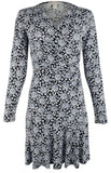 Michael Michael Kors Women's Plus Size Jeweled Printed Dress