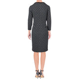 Lauren Ralph Lauren Women's Edjarra Printed 3/4 Sleeves Casual Dress