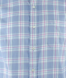 Men's Classic Fit Plaid Button Down Shirt-CB-B