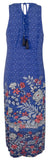 Tommy Bahama Women's Carmela Geo Garden Jersey Maxi Dress INvy X-Small