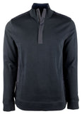 Customer Return Hugo Boss Men's Sidney Quarter Zip Pullover Sweater-DB-Large
