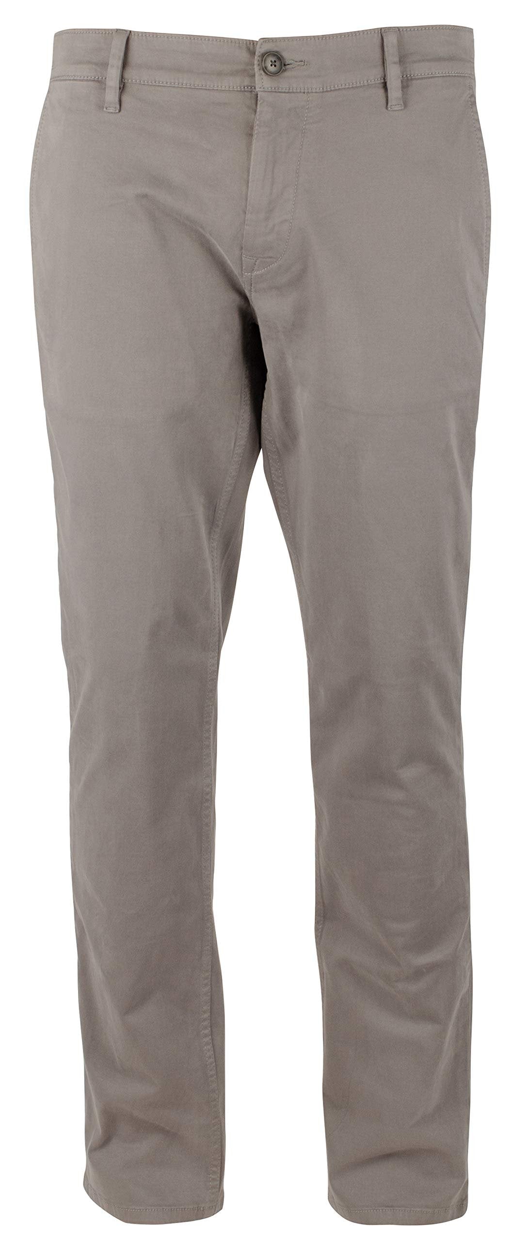 Hugo Boss Men's Schino Regular Fit Flat Front Chino Pants 36Wx32L Dark Gray
