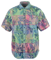 Tommy Bahama Men's Madras in Paradise Camp Shirt-BC-Small