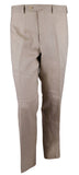 Men's Flat Front Linen Dress Pants-K-36Wx30L