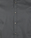 Michael Kors Men's Slim Fit Geometric Lines Long Sleeves Shirt
