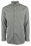 Tommy Bahama Men's Big & Tall Check Long Sleeve Shirt Blck 3XB