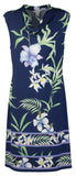 Tommy Bahama Women's Aqua Dei Fiore Dress INvy Small
