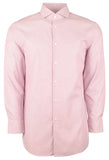 Hugo Boss Men's Mark Sharp Fit Long Sleeve Shirt Dark Pink