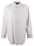 POLO RALPH LAUREN Men's Big & Tall Long Sleeve Classic Oxford Shirt Mlt 4XLT Multi