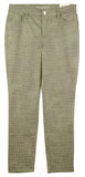 Pantalones vaqueros tobilleros de tiro alto con diseño de cocodrilo de Tommy Bahama para mujer, talla 6, verde
