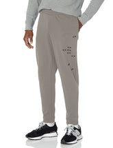 Armani Exchange Men's Falling Logo Elastic Waistband Trousers