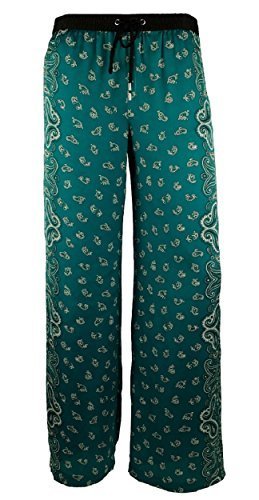 MICHAEL Michael Kors Womens Bandana Print Wide Leg Pant Island Blue 2 31